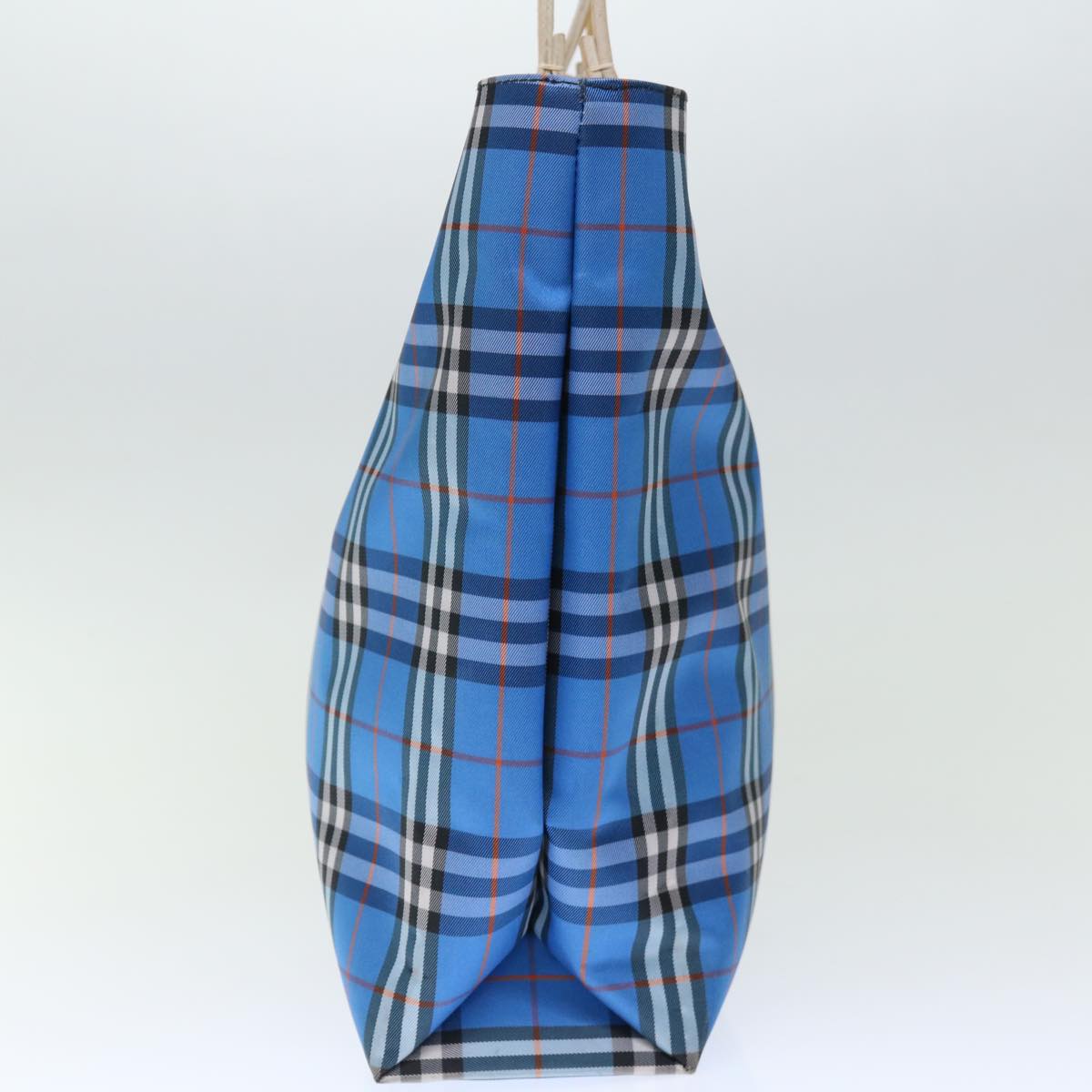 Burberry Nova Auth Nylon Blue Tote Bag