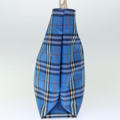 Burberry Nova Auth Nylon Blue Tote Bag