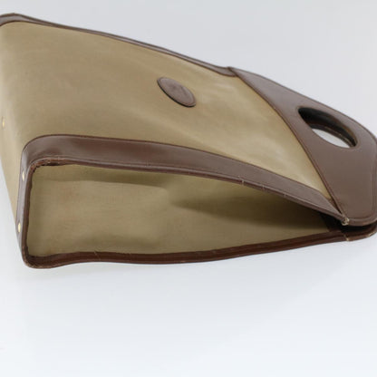 Burberry BURBERRYSs Auth Leather Beige Handbag