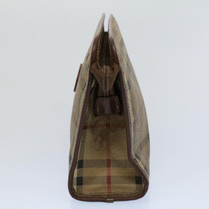 Burberry BURBERRYSs Nova Leather Beige Clutch Bag Style 4