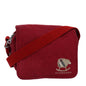 Burberry Auth Canvas Red Shoulder Bag