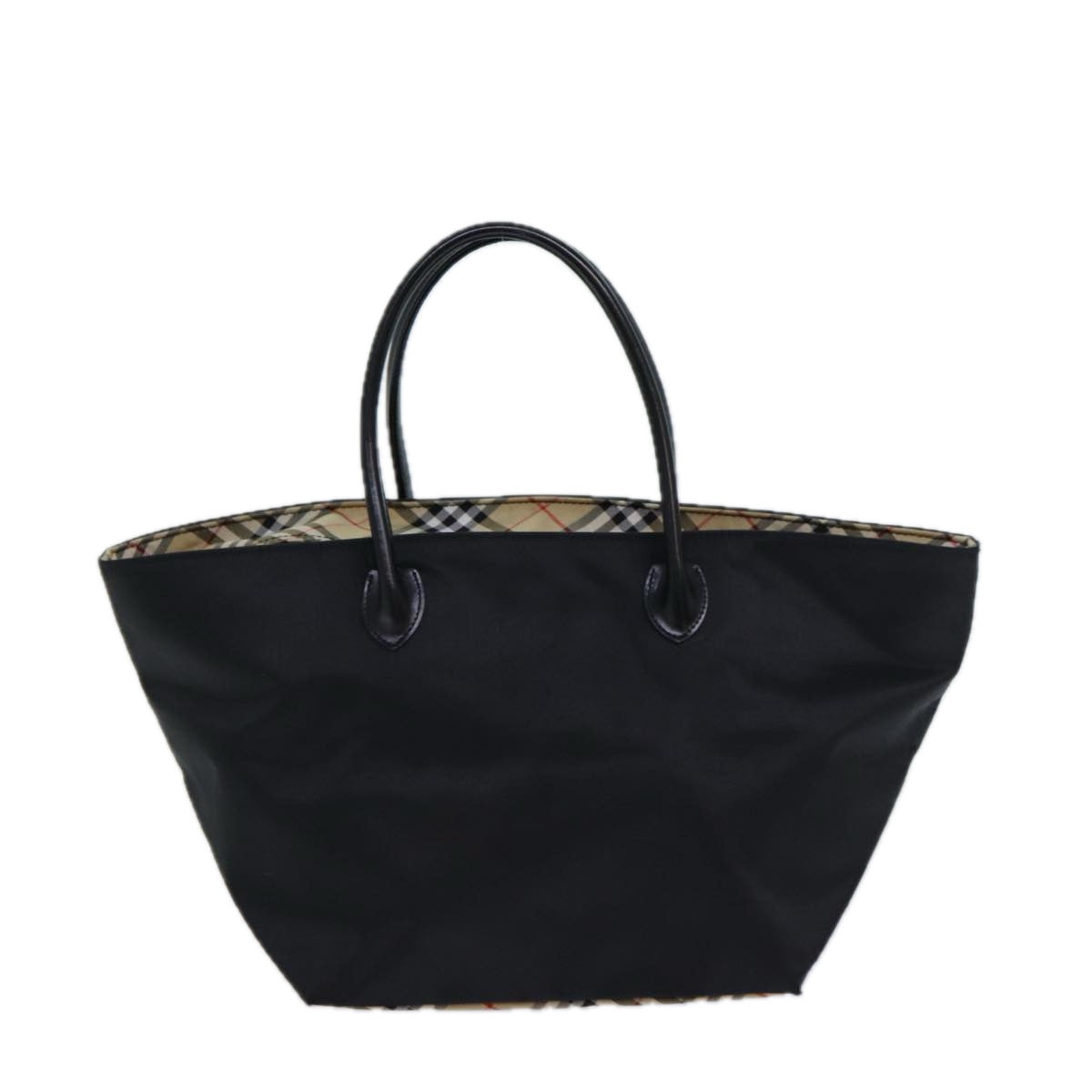 Burberry BurberrySs Nova Canvas Black Handbag