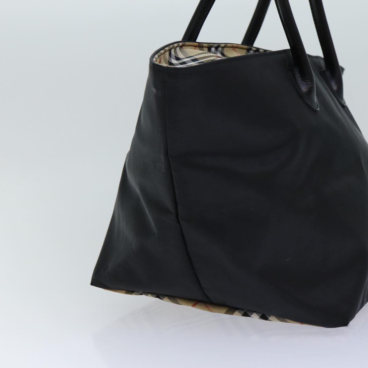 Burberry BurberrySs Nova Canvas Black Handbag