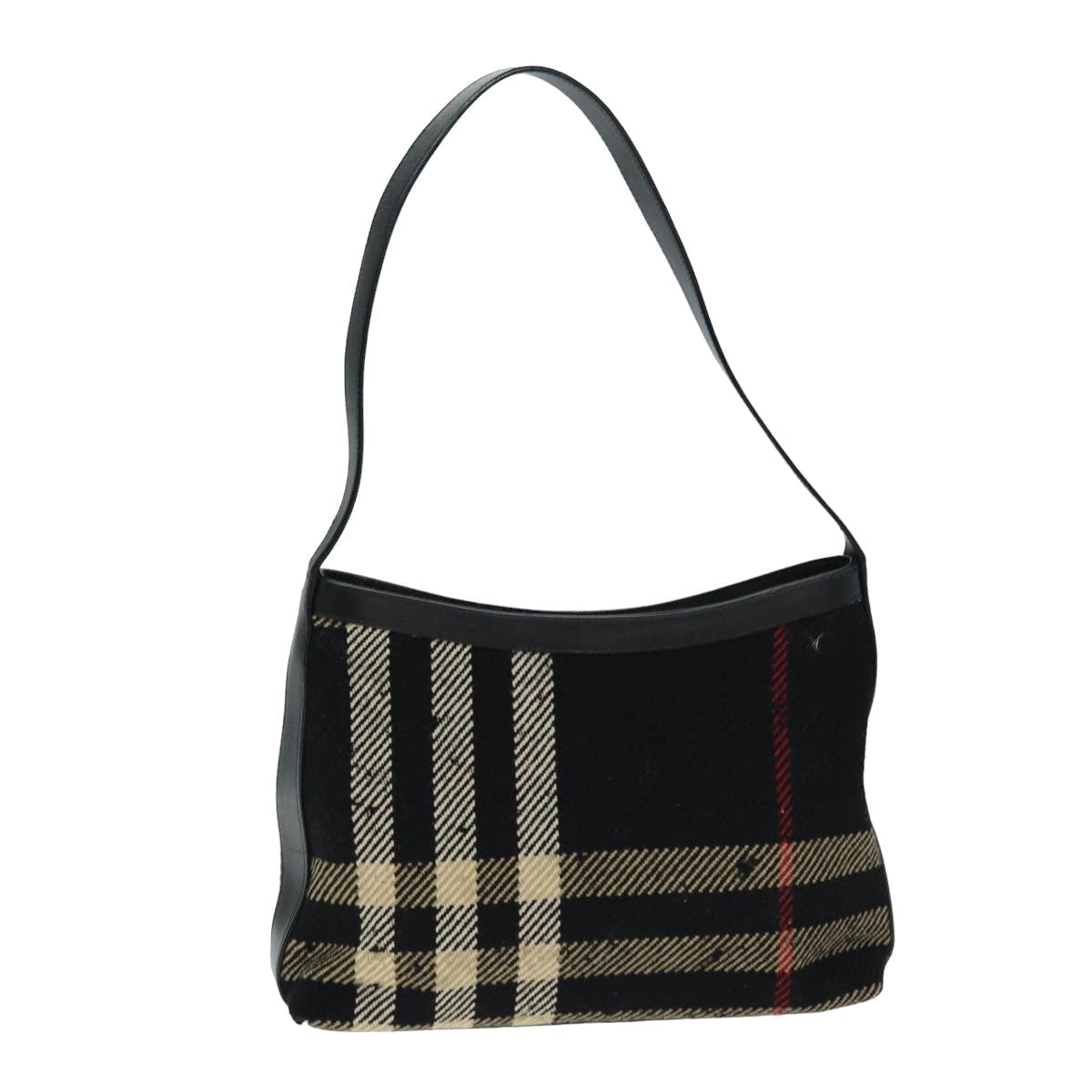 Burberry Nova Auth Canvas Black Shoulder Bag Style 3