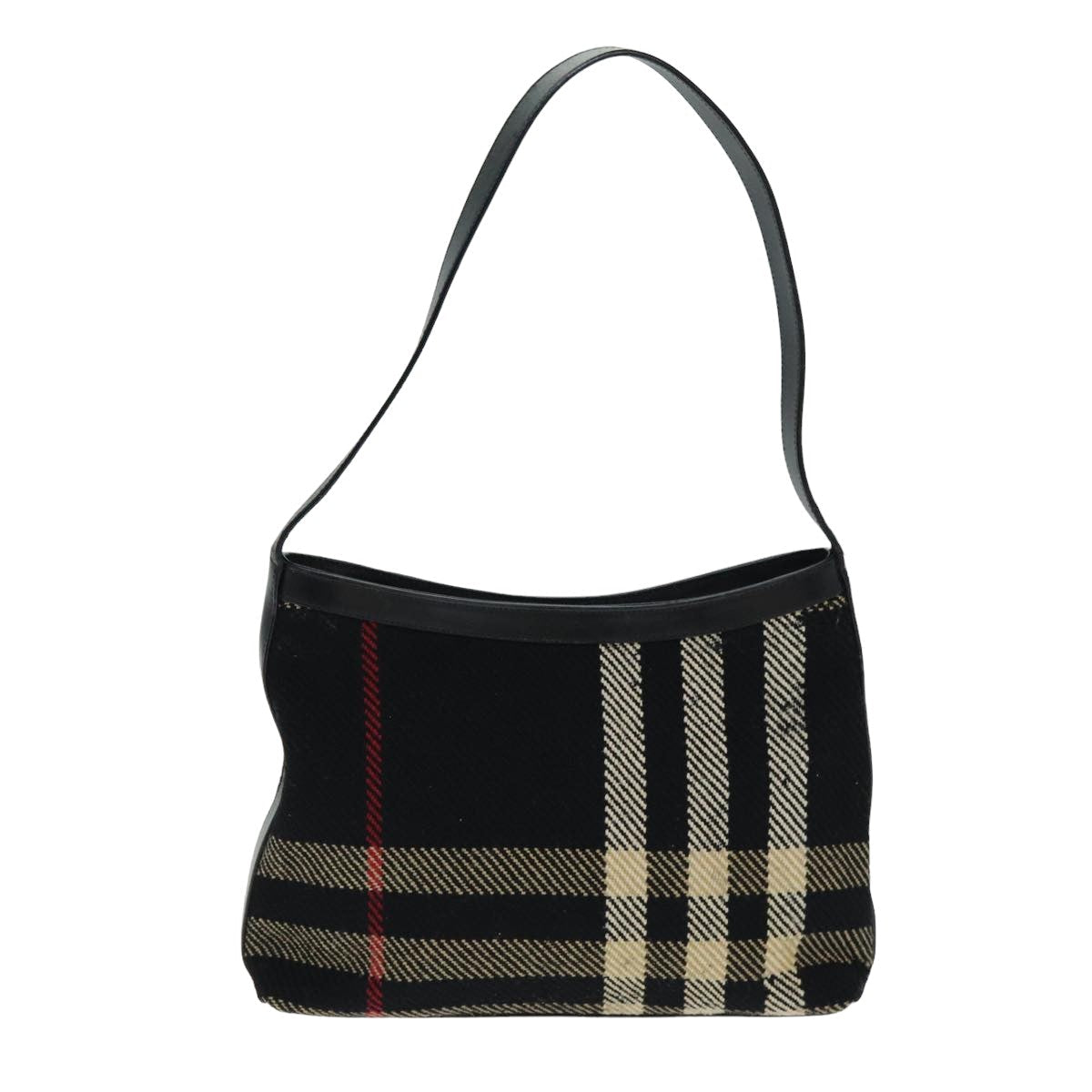 Burberry Nova Auth Canvas Black Shoulder Bag Style 3