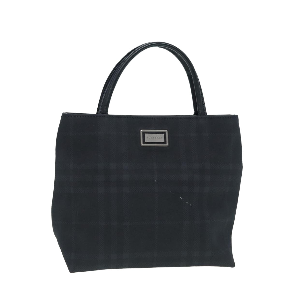 Burberry Nova Auth Canvas Blue Handbag Style 2
