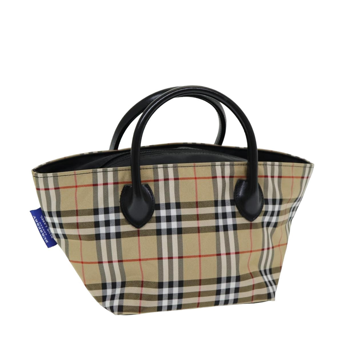 Burberry Nova Label Nylon Beige Handbag Style 6