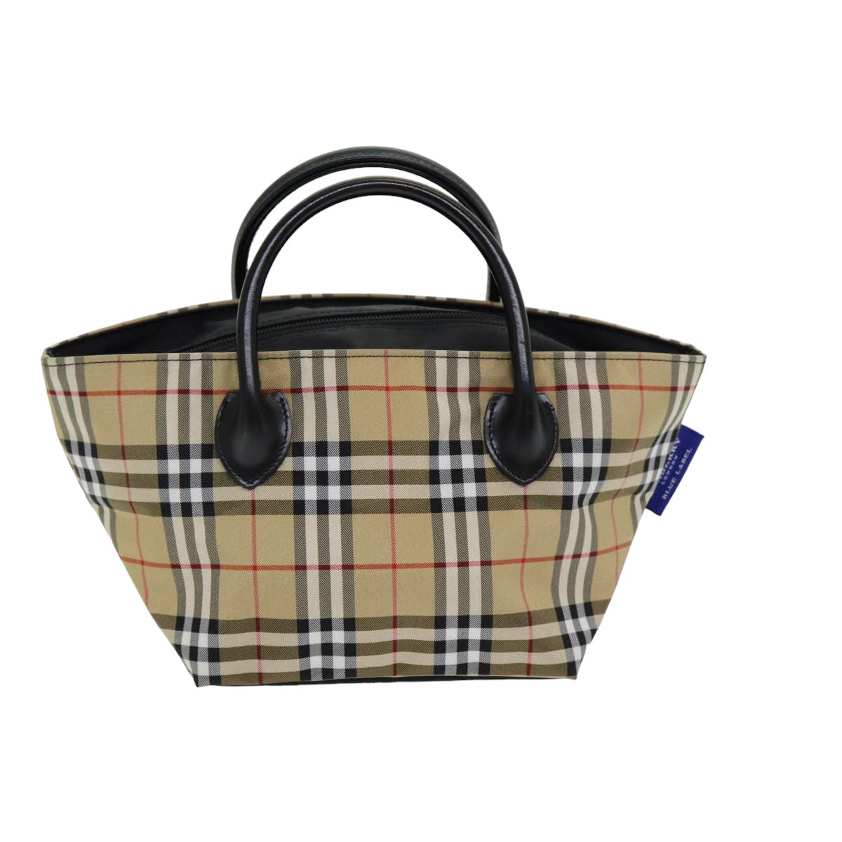 Burberry Nova Label Nylon Beige Handbag Style 6