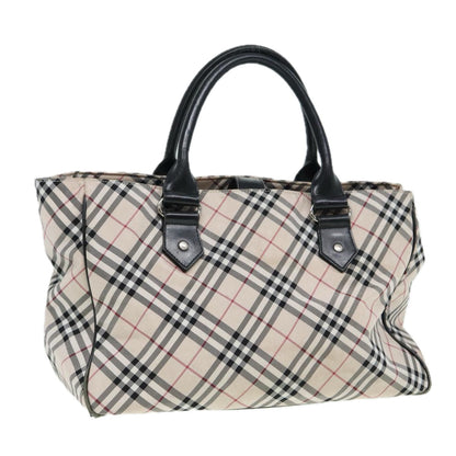 Burberry Nova Label Nylon Black Handbag Style 3