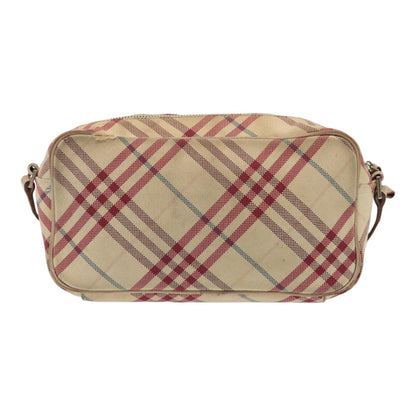 Burberry Nova Label Canvas Beige Shoulder Bag Style 3