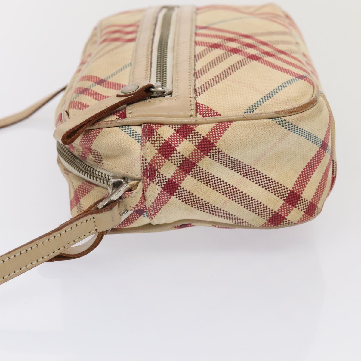 Burberry Nova Label Canvas Beige Shoulder Bag Style 3