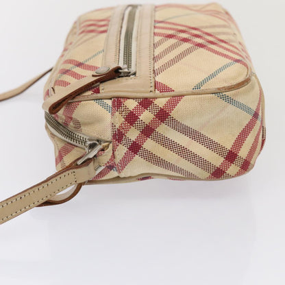 Burberry Nova Label Canvas Beige Shoulder Bag Style 3