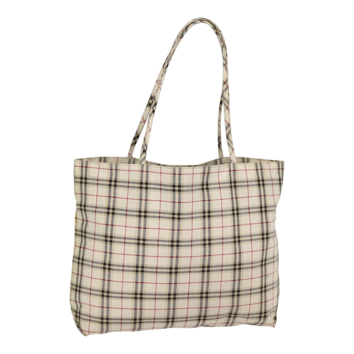Burberry Nova Auth Canvas Beige Tote Bag Style 8