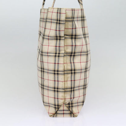 Burberry Nova Auth Canvas Beige Tote Bag Style 8
