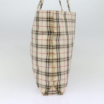 Burberry Nova Auth Canvas Beige Tote Bag Style 8