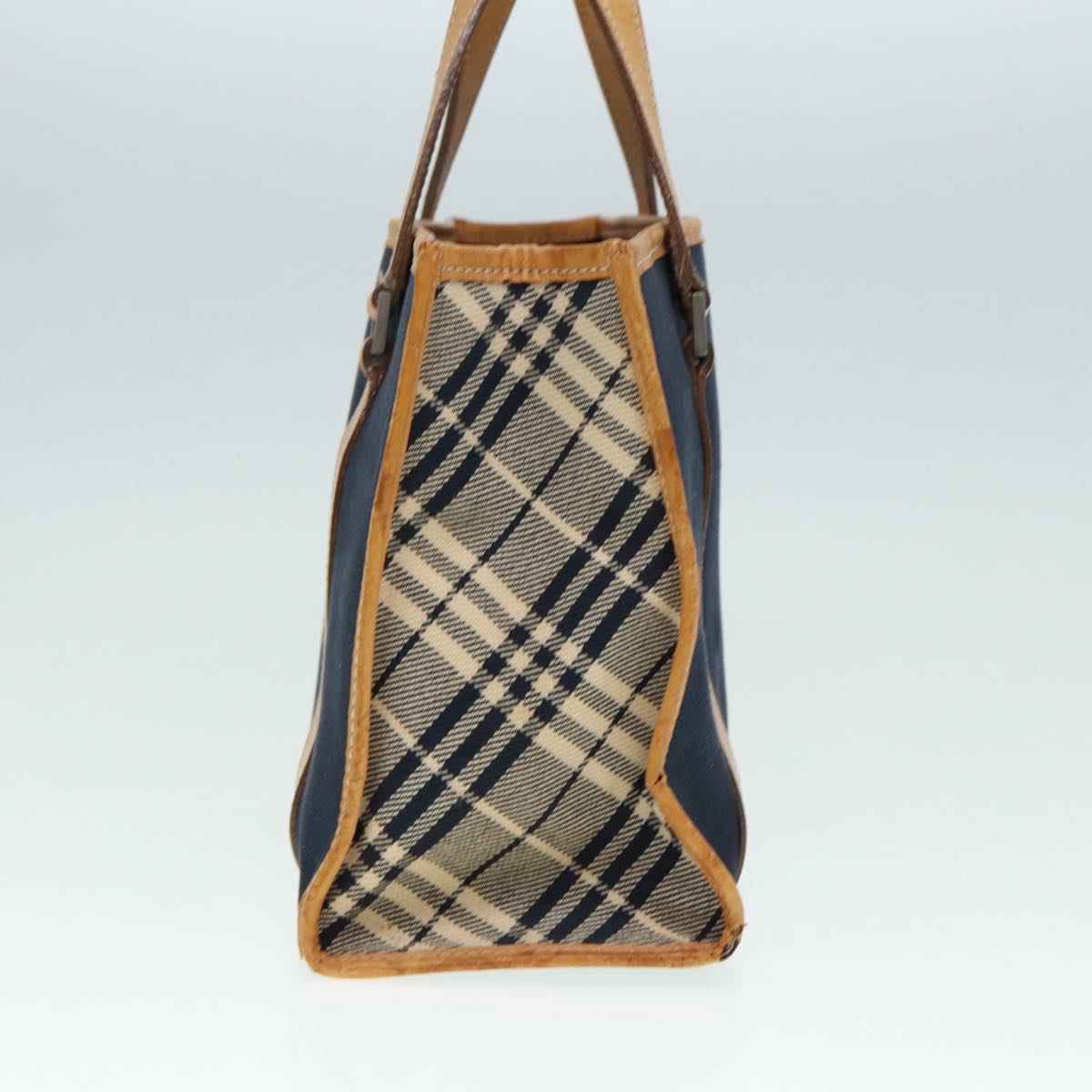 Burberry Nova Label Canvas Beige Handbag Style 7