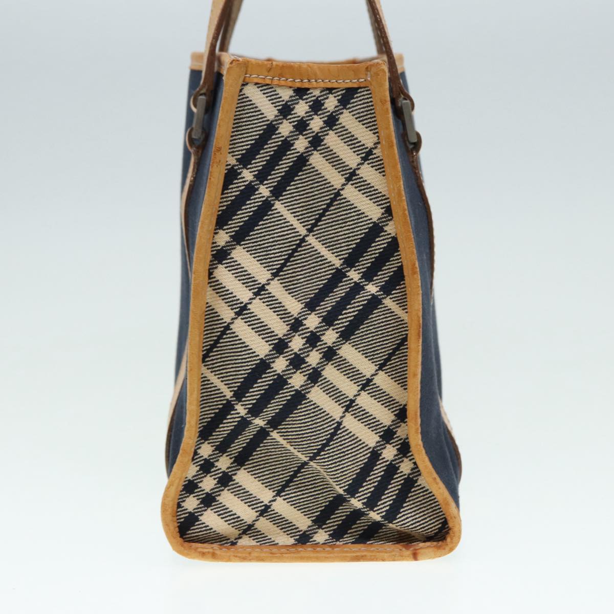 Burberry Nova Label Canvas Beige Handbag Style 7