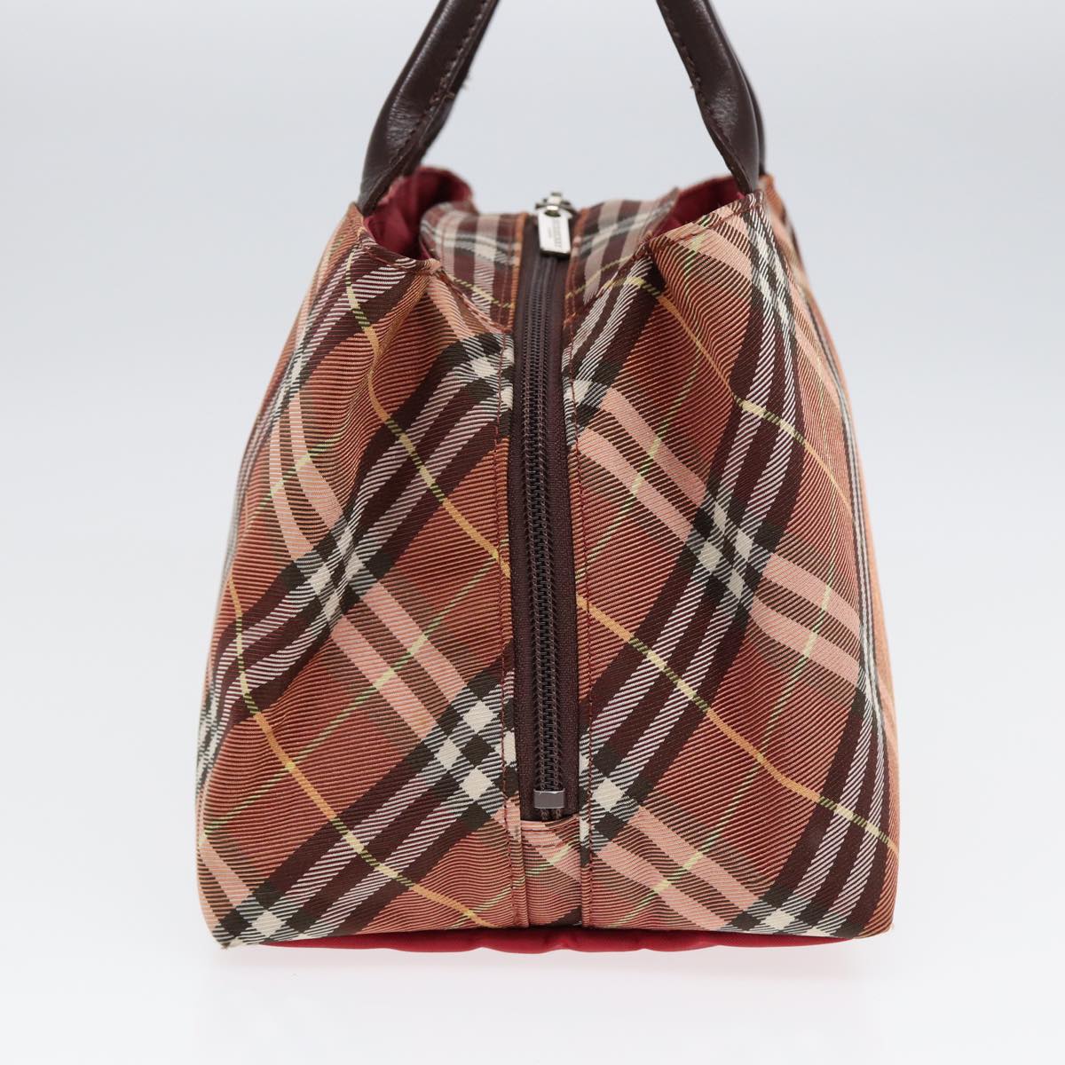 Burberry Nova Label Nylon Brown Handbag Style 3