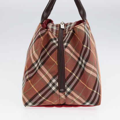 Burberry Nova Label Nylon Brown Handbag Style 3