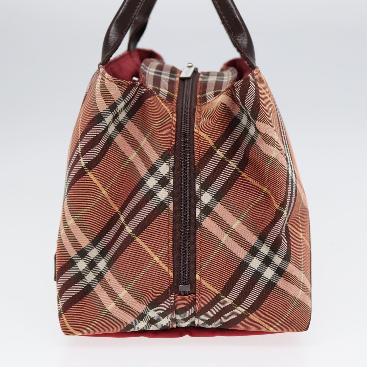 Burberry Nova Label Nylon Brown Handbag Style 3