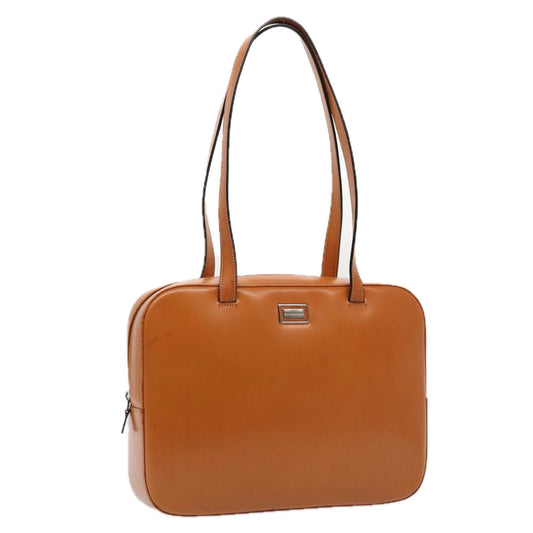 Burberry Auth Leather Brown Shoulder Bag Style 3