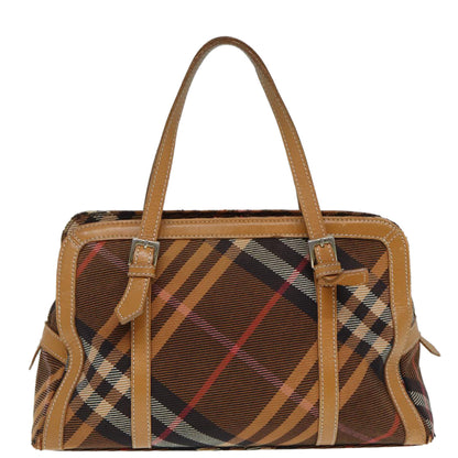Burberry Nova Label Canvas Brown Handbag Style 2