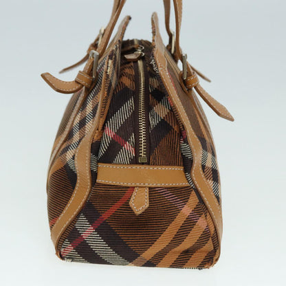Burberry Nova Label Canvas Brown Handbag Style 2