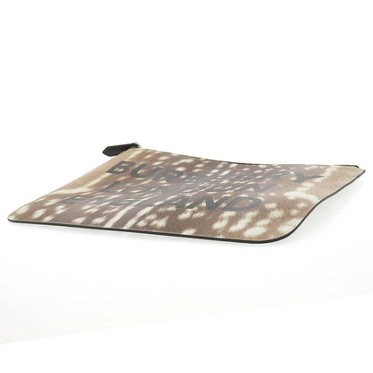 Burberry London Leopard Brown Clutch Bag