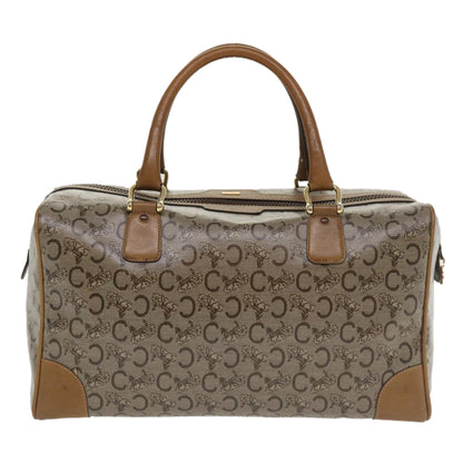Luxury CELINE C Macadam Canvas Hand Bag Beige tp628