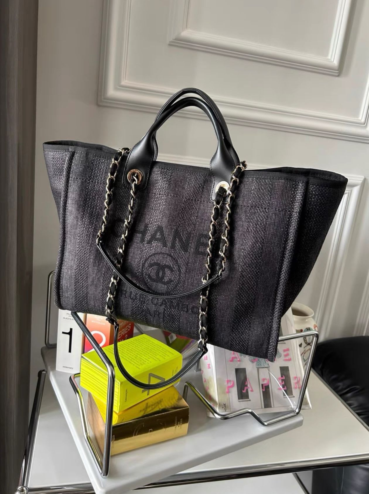 Chanel Luxury Leather Tote Bag Style 4 Rovelle Bags