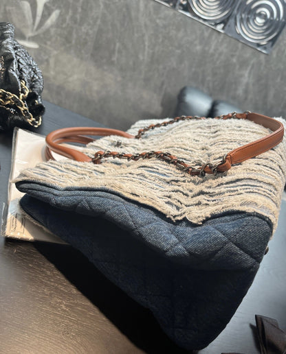 Chanel Luxury Leather Tote Bag Tote Rovelle Bags