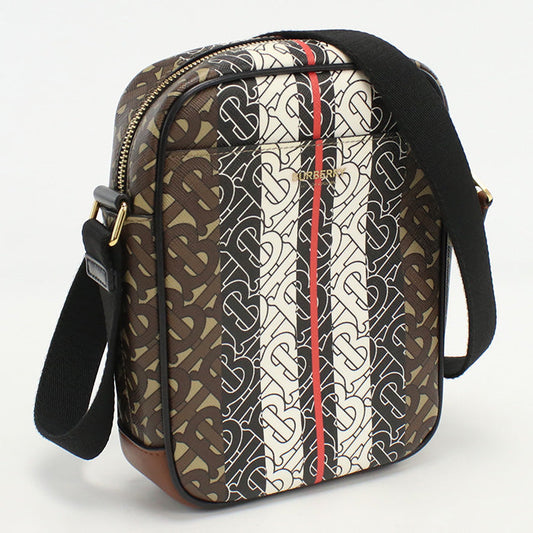 BURBERRY 8023573 Shoulder Bag Diagonal Cross Sling Bag PVC brown unisex