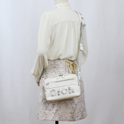 Christian Dior 1SFPO101YWM_H19E Shoulder Bag white leather Rovelle Bags