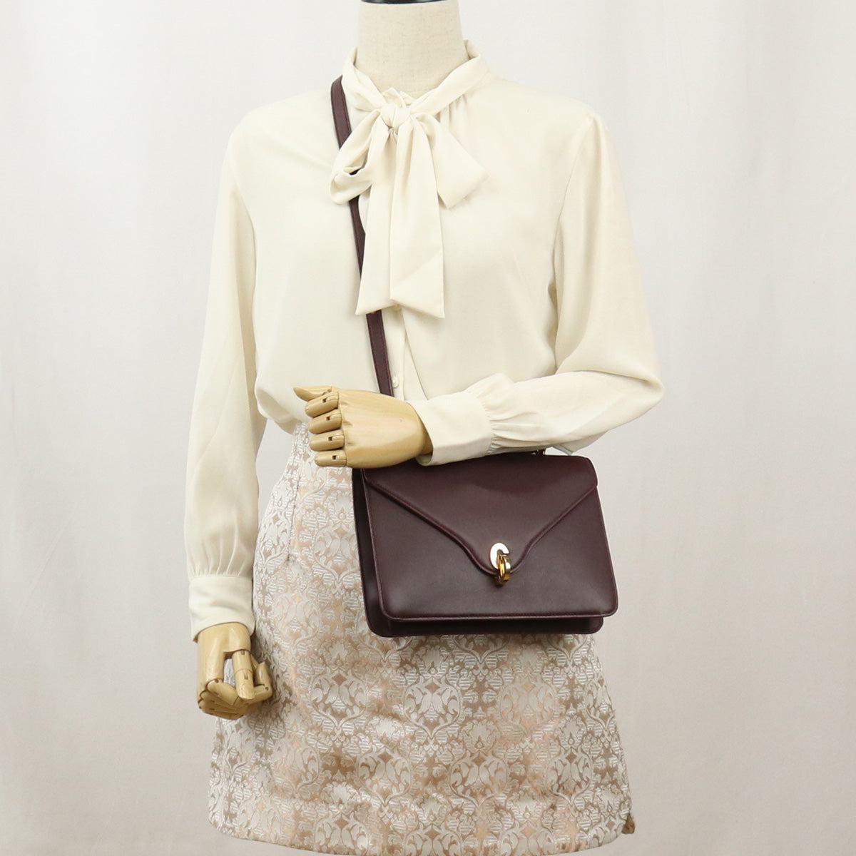 Christian Dior Shoulder Bag Diagonal leather purple Women Rovelle Bags