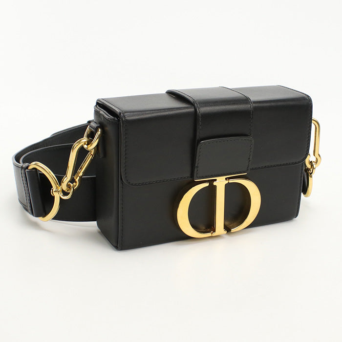 Dior M9204SBAV_M989 Shoulder Bag 30 Montaigne Box Bag leather black Women Rovelle Bags