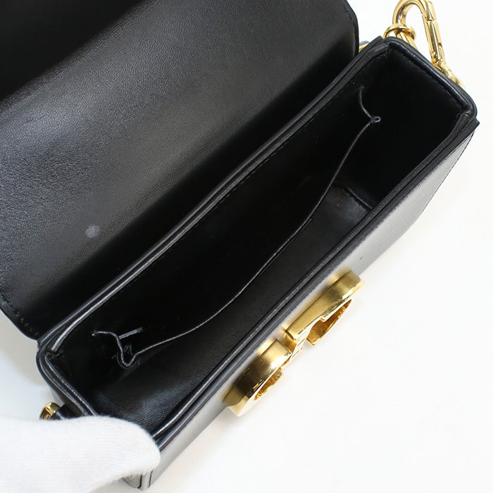 Dior M9204SBAV_M989 Shoulder Bag 30 Montaigne Box Bag leather black Women Rovelle Bags