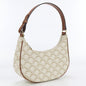 CELINE 19395 2BZJ 01BC Shoulder Bag AVA Bag Triomphe Coated canvas.leather white Women