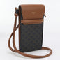 CELINE 10G332CQD.04LU mobile pouch flap Shoulder Bag Triomphe canvas brown Women