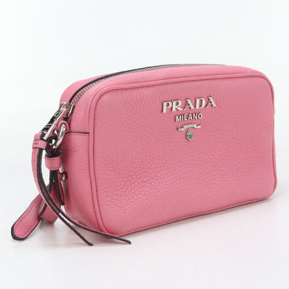 Prada 1Bh096 Shoulder Bag Safiano Crossbody Bag Leather Pink Women Rovelle Bags
