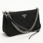 Prada 1Bh026 Shoulder Bag Quilting Chain 2Wayshoulder Bag Nylon Black Women Rovelle Bags