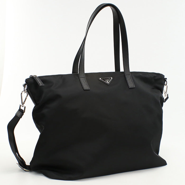 Prada 2Vg024 2Way Tote Bag Nylon Black Mens Rovelle Bags