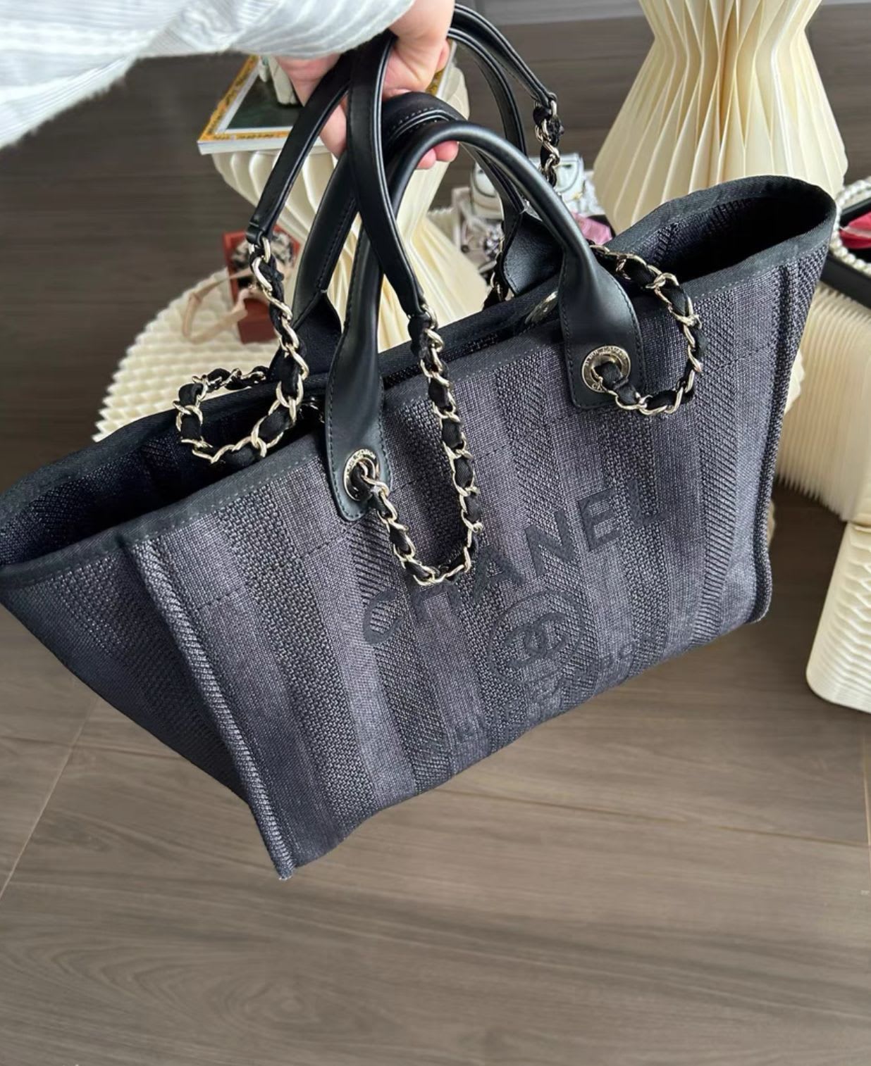 Chanel Luxury Leather Tote Bag Style 4 Rovelle Bags