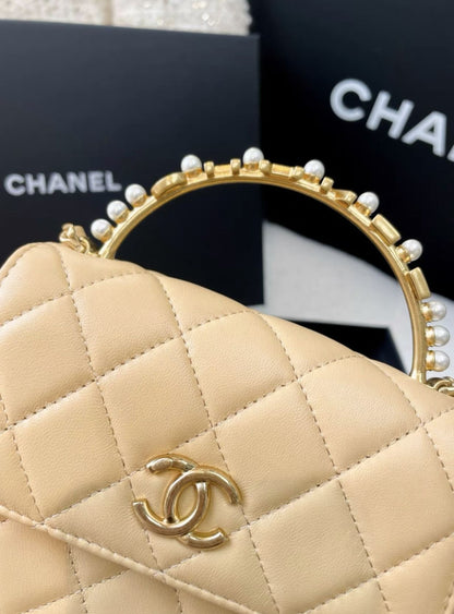 Chanel Luxury Leather Handbag Style 10 Rovelle Bags