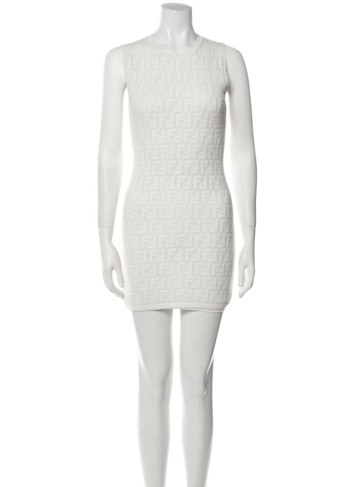 FENDI JACQUARD STRETCHY MINI DRESS Rovelle Bags