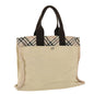 Burberry Nova Label Canvas Beige Tote Bag Style 3