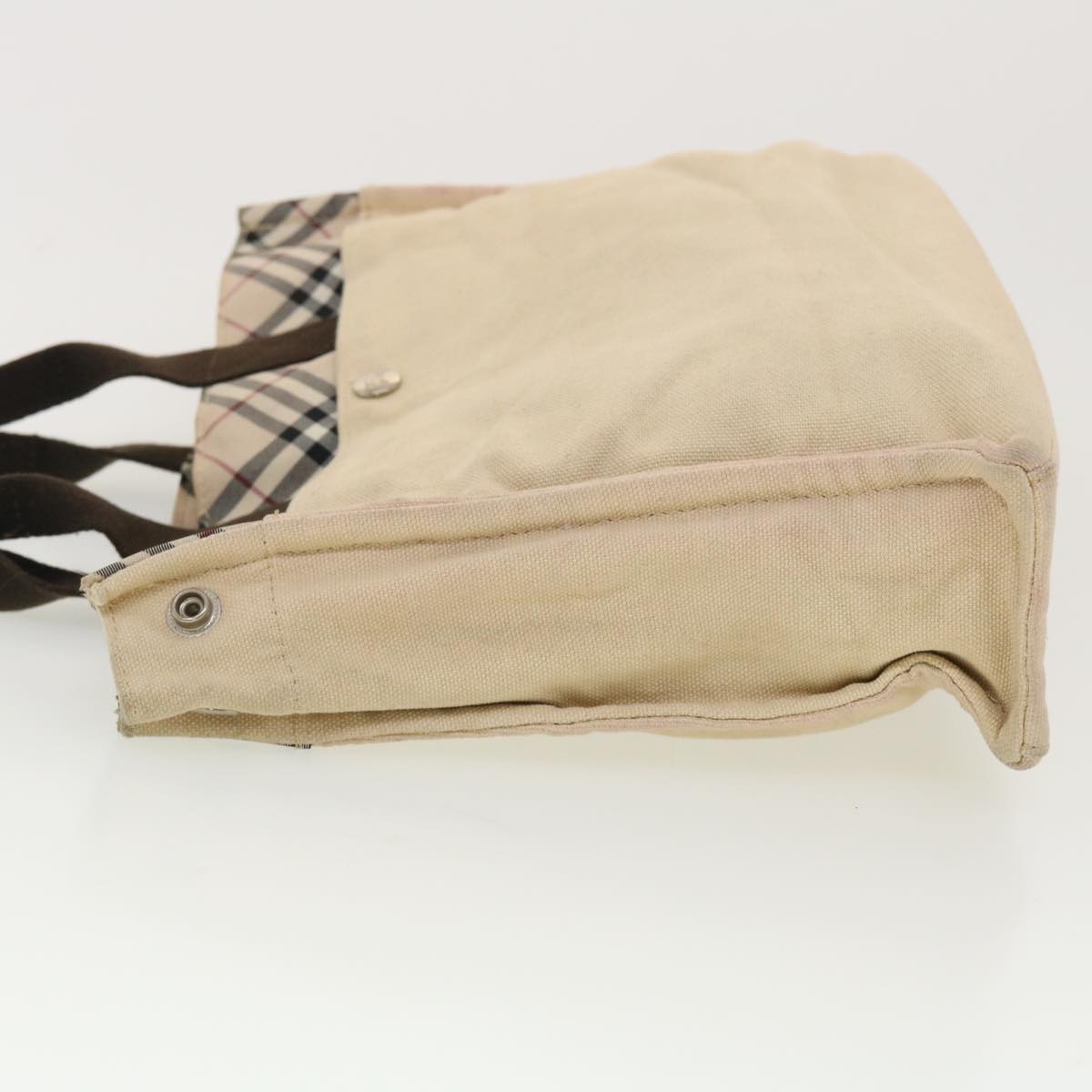 Burberry Nova Label Canvas Beige Tote Bag Style 3