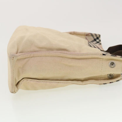 Burberry Nova Label Canvas Beige Tote Bag Style 3