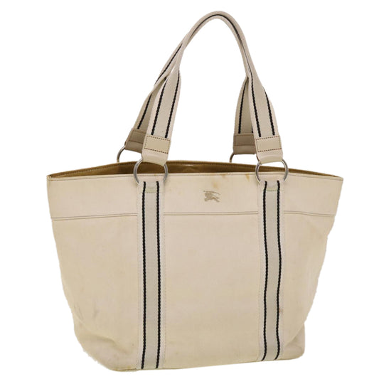 Burberry Auth Canvas Black Tote Bag Style 3
