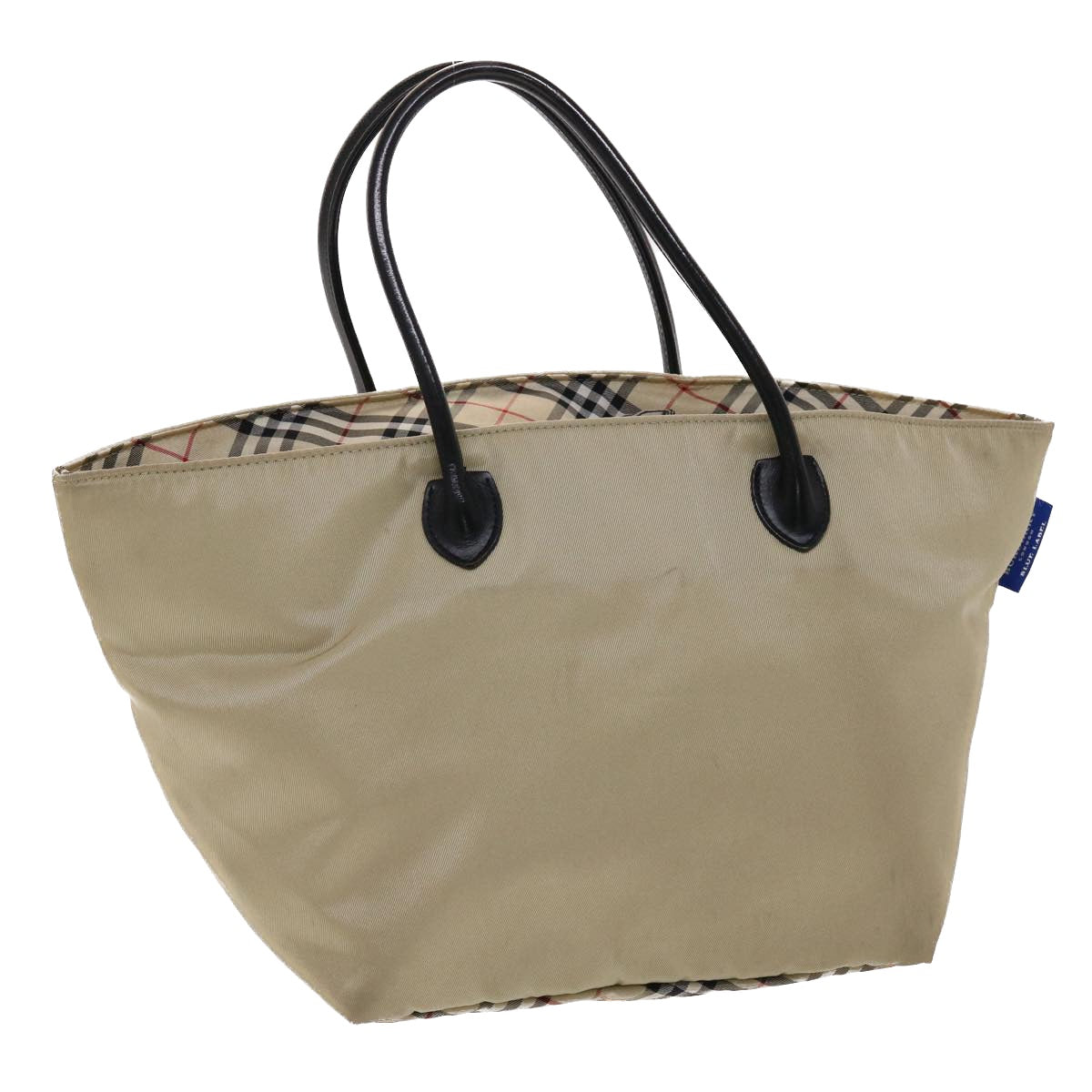 Burberry Nova Label Nylon Black Tote Bag