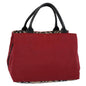 Burberry Auth Nylon Red Handbag